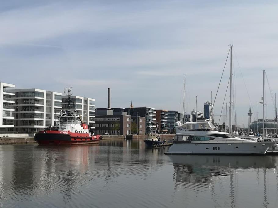 Fewo Pearl 207 Am Yachthafen Inkl. Tiefgarage Bremerhaven Eksteriør bilde